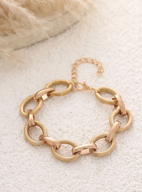 新款欧美个性组合多条粗细手链