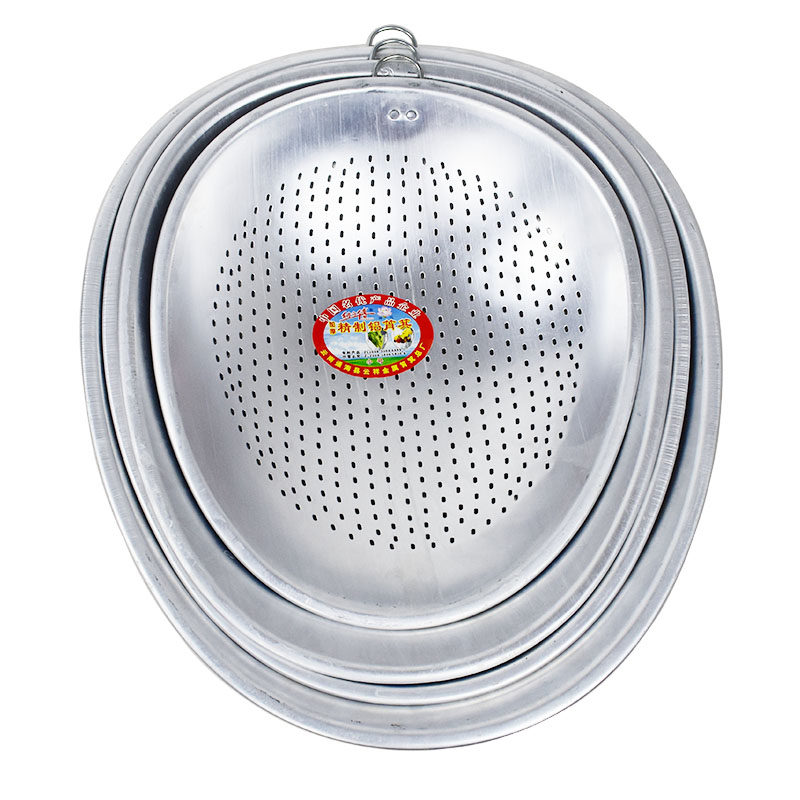 不锈钢米筛铝筲箕厨房商用家用淘米沥饭沥水篮装菜篮洗菜晾晒簸箕,淘宝优惠券,粉丝福利购,淘宝优惠卷