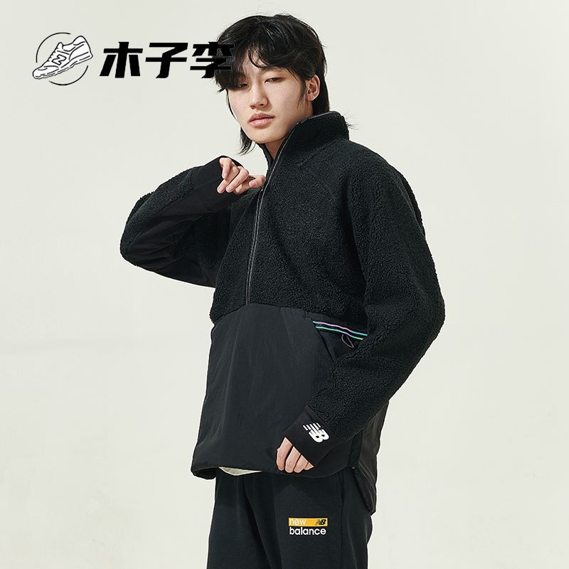 New Balance NB正品奥莱特价清仓男士休闲运动健身防风保暖外套