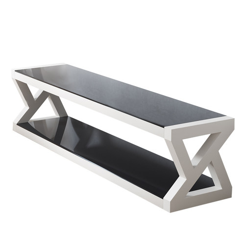 客厅电视柜简约现代小户型家用钢化玻璃茶几组合电视机柜定制定做 - 图2