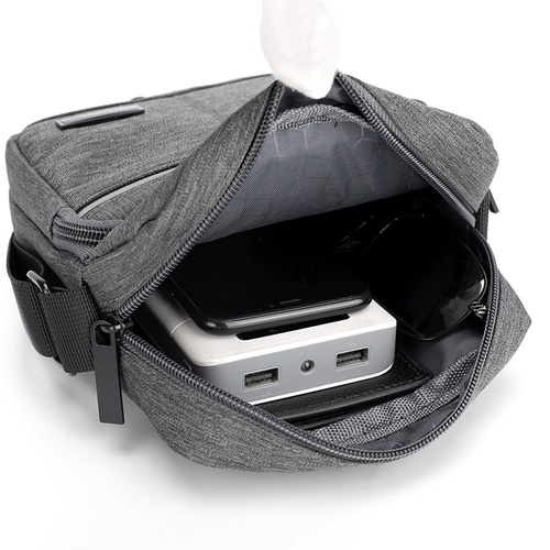 Мужская небольшая сумка, тканевая маленькая сумка через плечо, сумка на одно плечо, универсальный кошелек, ткань оксфорд