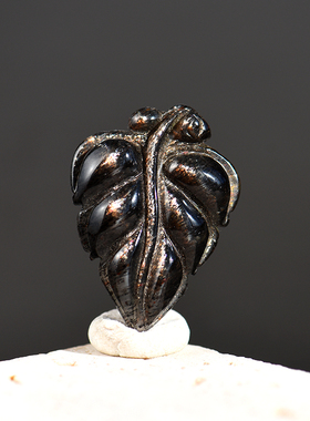 天然紫水晶粉水晶孔雀石南红吊坠