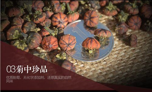 新疆发货红菊花茶昆仑雪菊胎菊王昆山血菊养生茶500g天山女士 - 图2