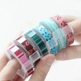 Корейская метка машины не -плащная резиновая лента заменить ядра Chozle Color Band лента Diy Декоративная лента