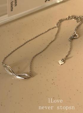 2023年新款925纯银锁骨链