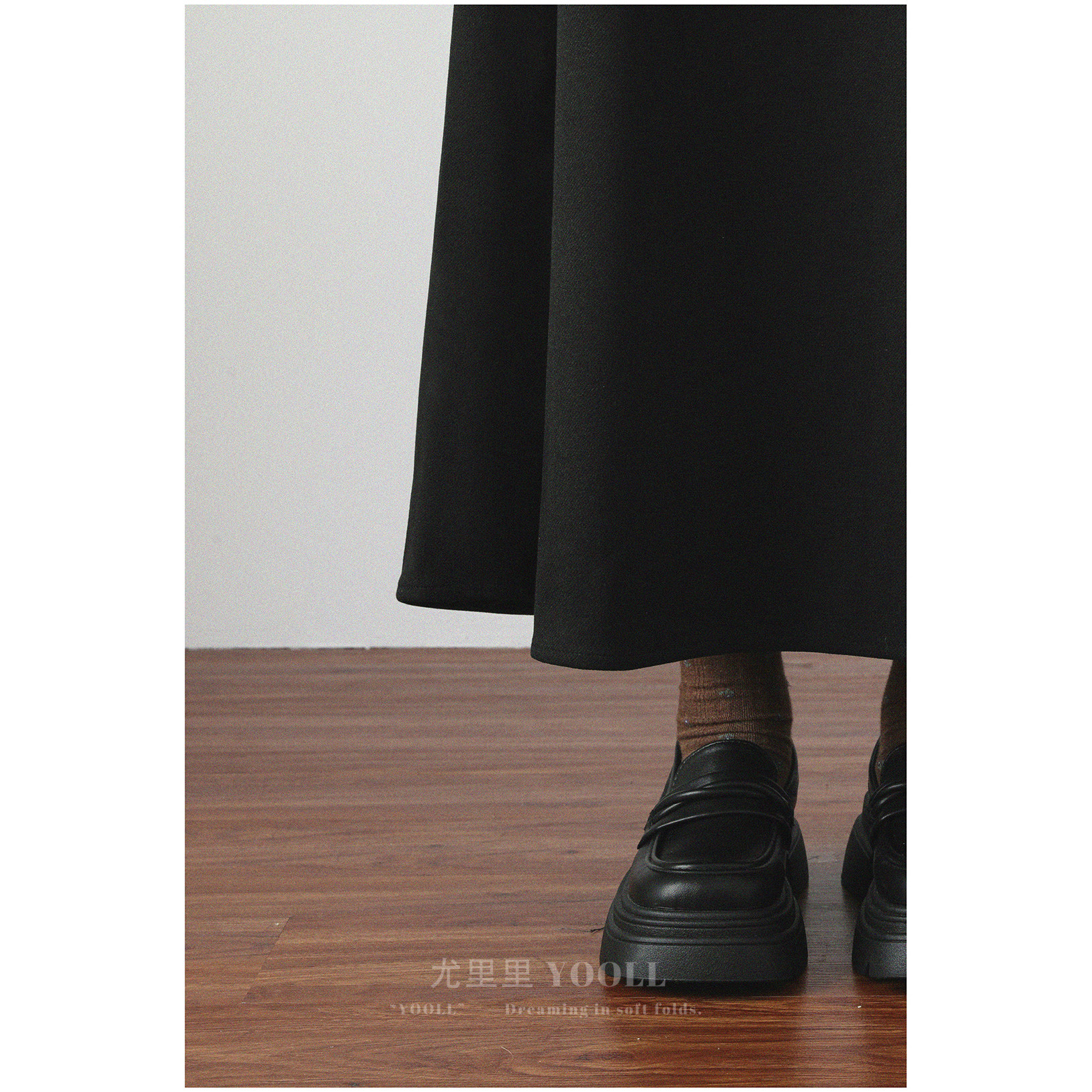 大码半身裙秋冬季氛围感气质高腰显瘦A字半身长裙毛呢裙大摆裙女,淘宝优惠券,粉丝福利购,淘宝优惠卷