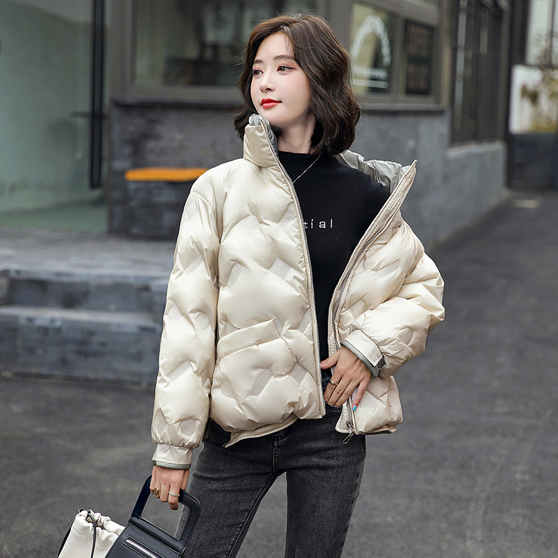 短款小个子2021年冬季新款韩版棉服 依蓝姗棉衣/棉服