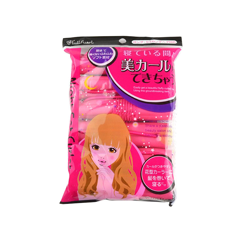 日本睡眠卷发筒神器波浪海绵卷发棒 三千海珍珠发饰