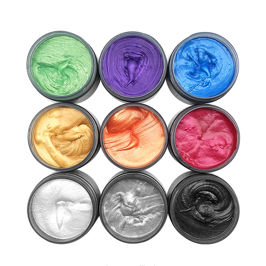 Washable Hair Color Dye Hair Color Wax Temporary Hair Dye - 图0