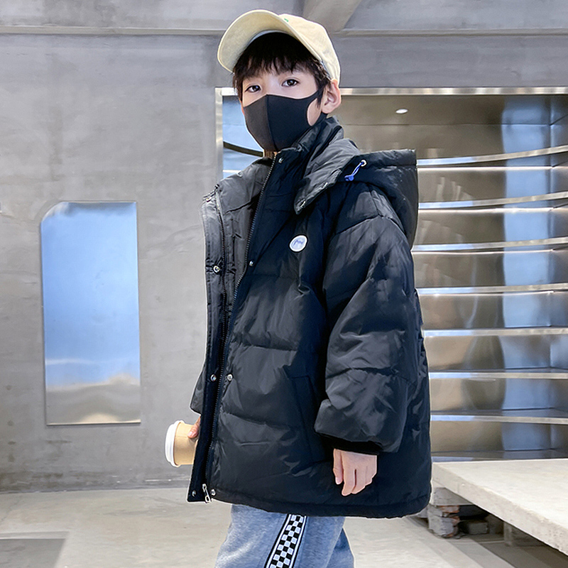 男童2021新款洋气潮牌炸街羽绒服 熊猫圆圆羽绒服