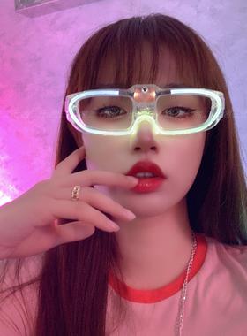 红网led眼镜发光酒吧搞怪