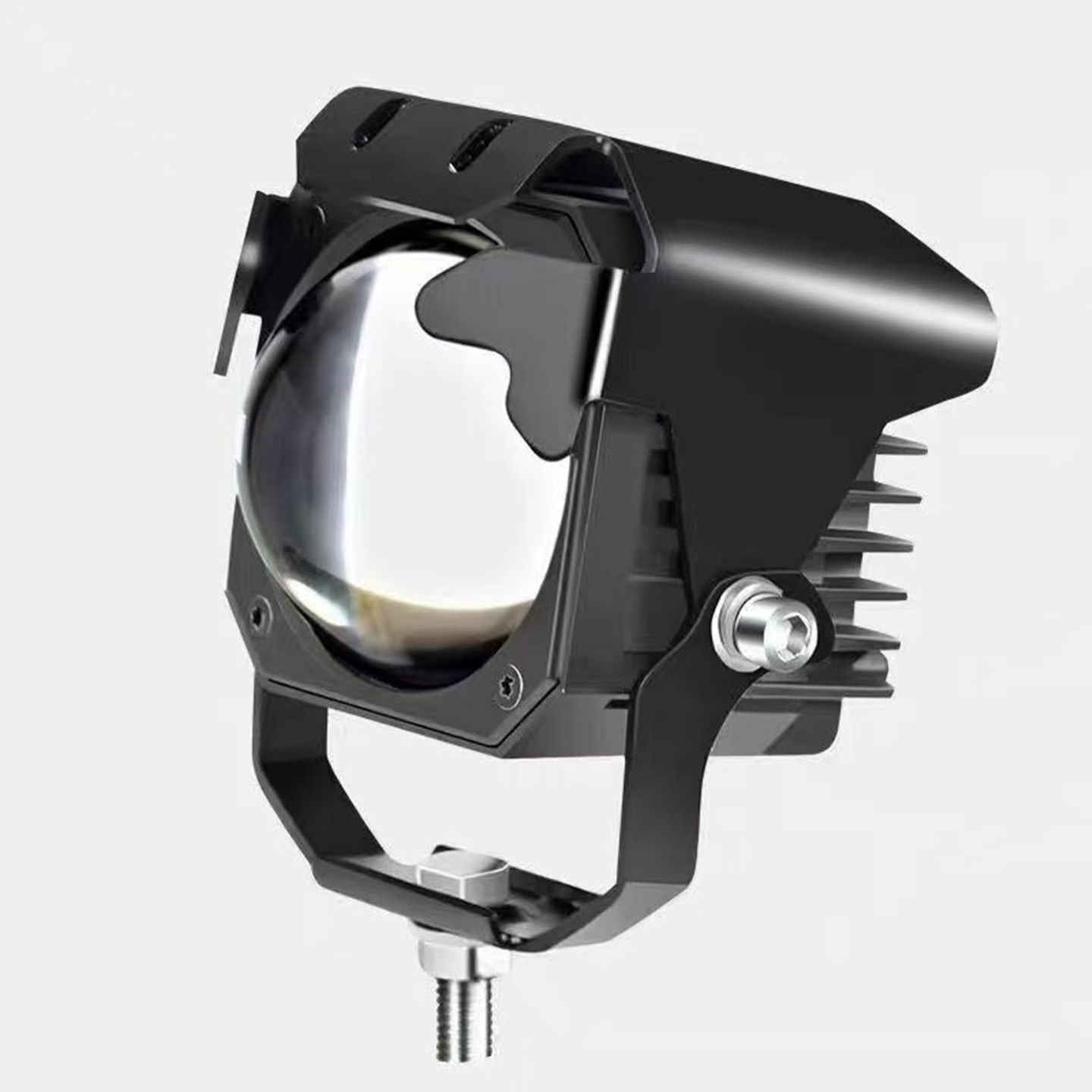 GFK汽车激光射灯大透镜激光炮24伏中网射灯12v越野外置货车远光炮 - 图3