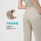 Yiyang ice silk ຊຸດເກົ້າຈຸດທີ່ມີຂາຊື່ແລະ summer ກ້ຽງ