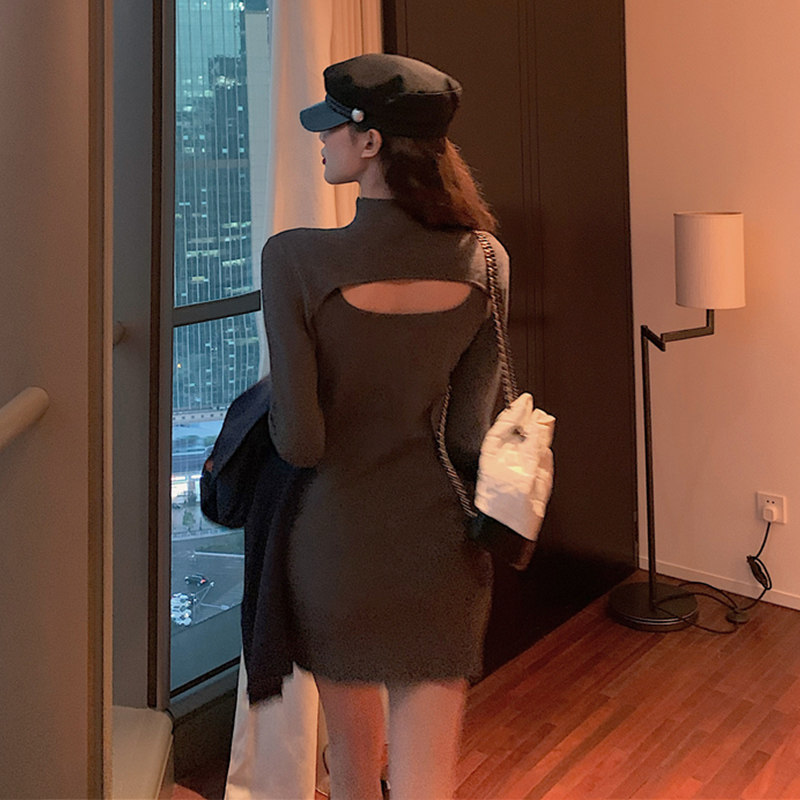 2020新款秋季女装气质紧身装连衣裙 奥尼妮卡连衣裙