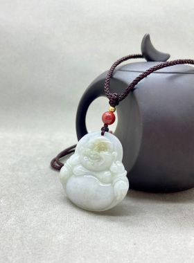 可调节挂吊坠的绳子朱砂手编挂绳