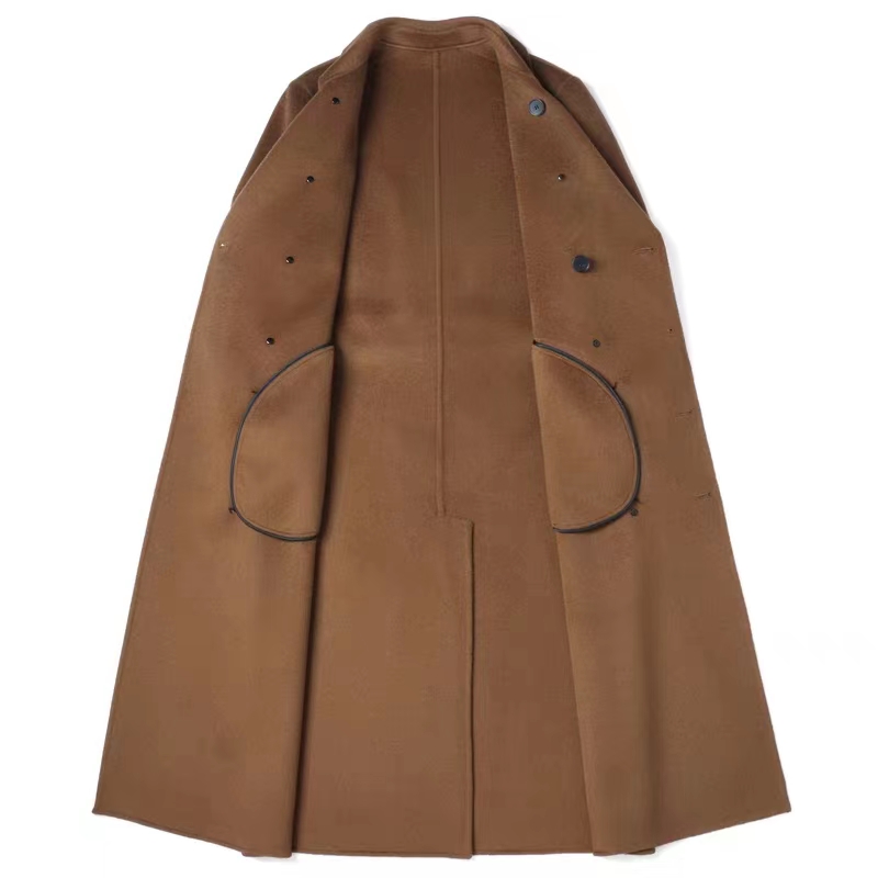 裁剪纸样1030款男士长款双面羊绒呢子大衣DIY1:1打版服装剪裁图纸,淘宝优惠券,粉丝福利购,淘宝优惠卷