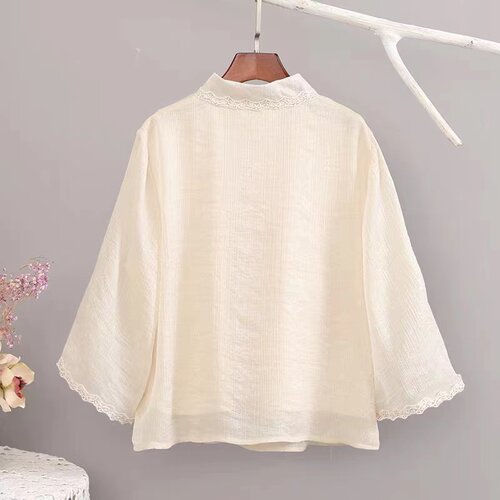 服装纸样新款中式上衣792立领改良女装汉服DIY打版服装剪裁图 - 图2