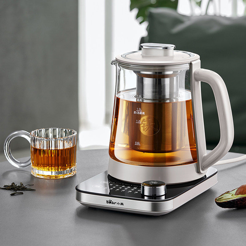 小熊纯钛养生壶炖煮一体家用多功能烧水壶全自动煮茶壶煮茶器新品