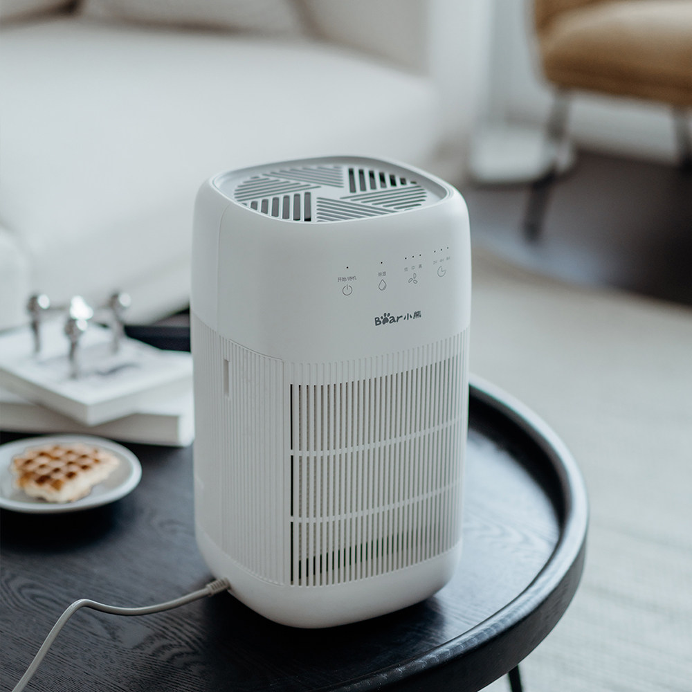 小熊家用卧室小型除潮干燥吸湿器 小熊电器抽湿器/除湿器