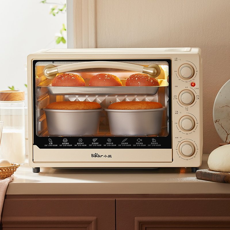 小熊家用电烤箱小型大容量40升烘培 小熊电器电烤箱