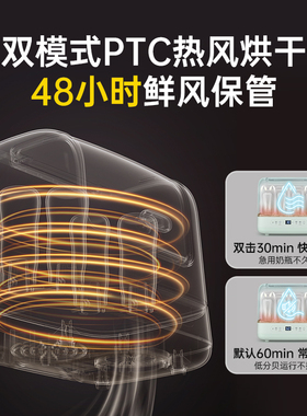 小熊奶瓶蒸汽消毒器婴儿宝宝专用