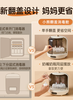 小熊奶瓶消毒器婴儿宝宝专用