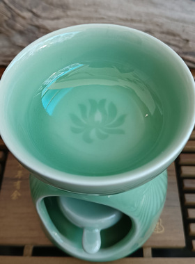 龙泉中式陶瓷香炉精油室内蜡烛