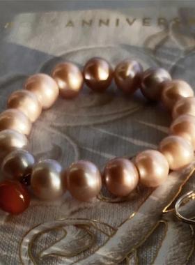 小红薯天然紫珍珠真正品手链女款轻奢小众精致高级感冷淡风新款