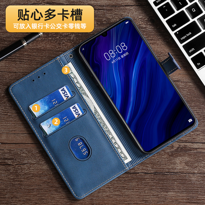 适用vivoy200手机壳翻盖式Y100I皮套vivo200i双面真皮保护Y100全包防摔y53创意磁吸商务y71男女新款耐脏磨砂 - 图3