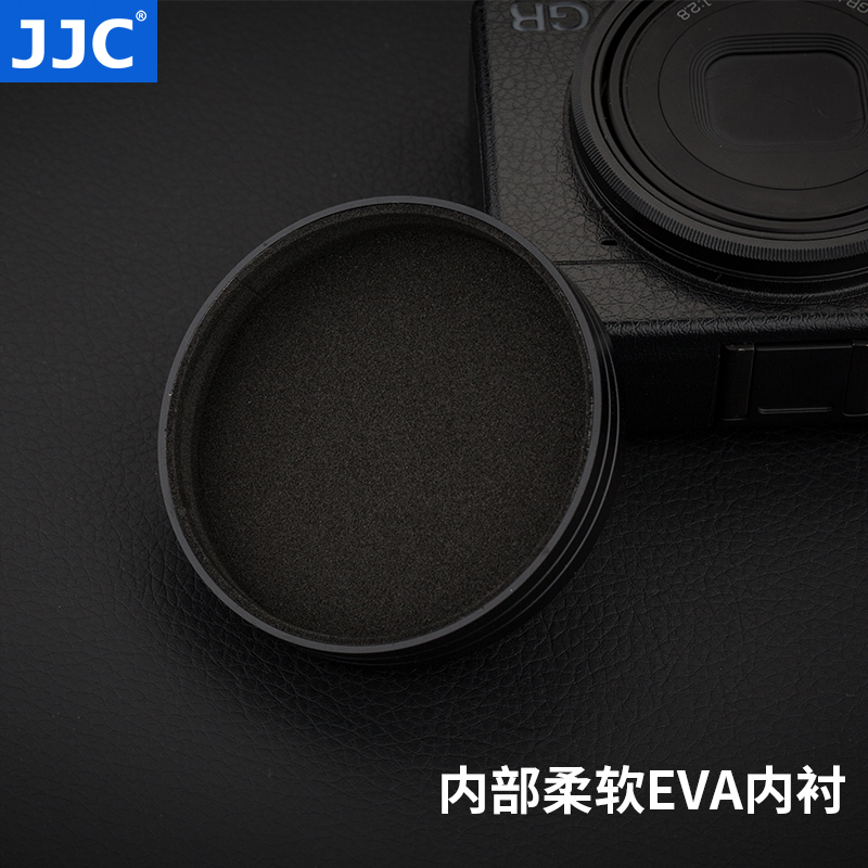 JJC适用理光镜头盖GRIII/GR2/GR3/GR3X/GRIIIX/GR3 HDF/GR3X HDF金属镜头保护盖-图3