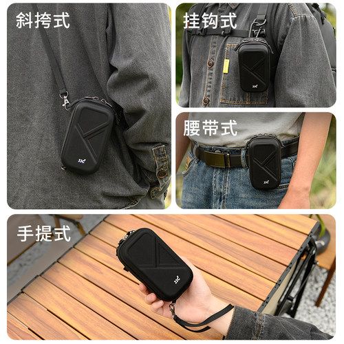 JJC 适用相机包理光GR3/GR3X索尼黑卡7/RX100M6/ZV1/ZV1M2佳能G7X3奥林巴斯TG7/TG6/TG5潜水相机收纳保护套 - 图2