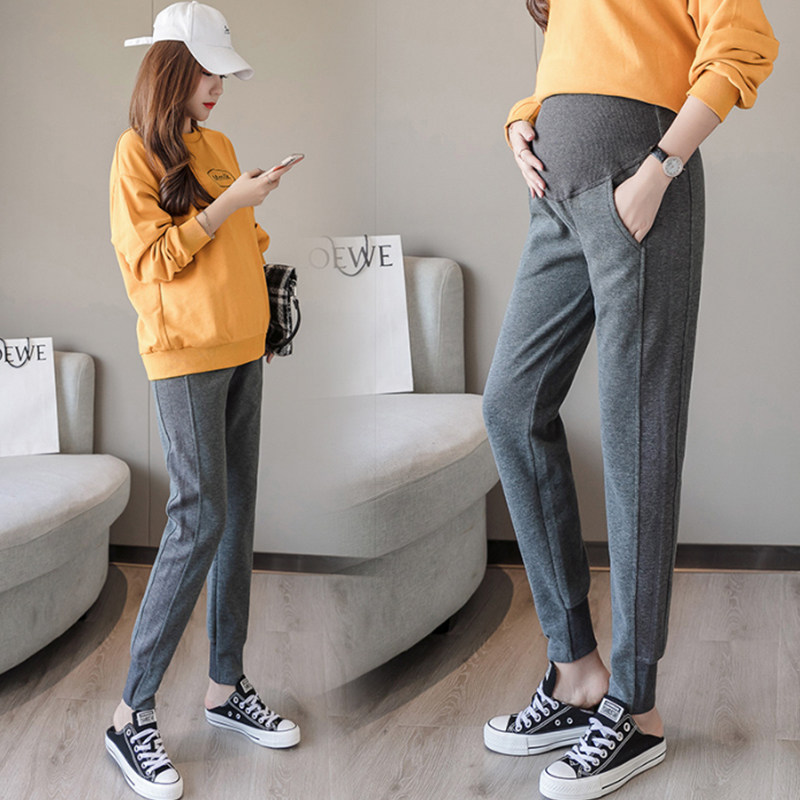 秋季外穿休闲春秋装潮妈孕妇裤子 熠饰母婴孕妇打底裤