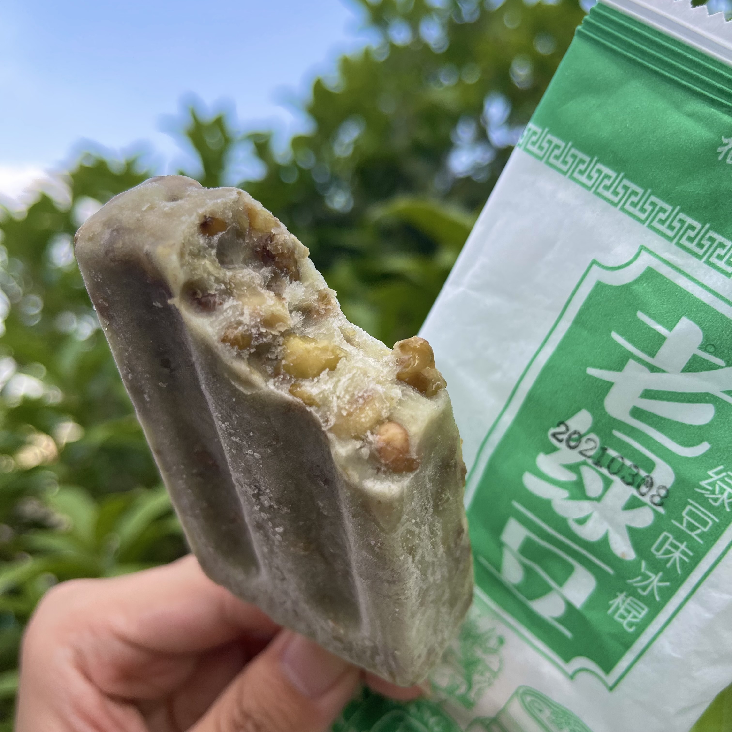 【一件包邮】福康大赤豆冰棒雪糕红豆冰棍老绿豆味小时候的冰淇淋_虎窝淘