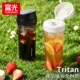 Fuguang new portable tritan straw drinking cup