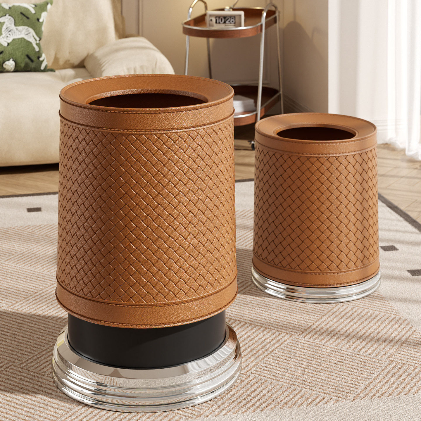 垃圾桶家用2025新款卫生间大容量客厅厨房厕所办公室专用无盖纸篓,淘宝优惠券,粉丝福利购,淘宝优惠卷