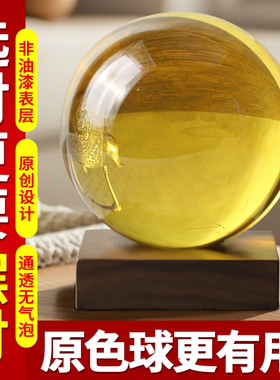 人造透明玻璃球装饰品开业摆件