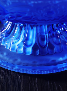 琉璃护法杯西藏式供水杯酒供摆件