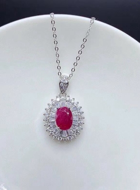 s925纯银套装空托原创戒指吊坠