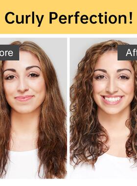 Curly Hair Products Mousse Care Coconut Oil Smoothing Frizz