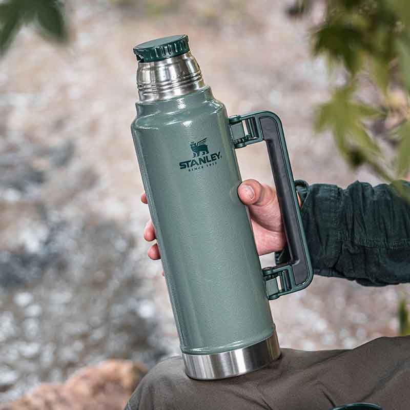 STANLEY保温壶露营不锈钢家用暧水瓶户外大容量野营热水壶史丹利,淘宝优惠券,粉丝福利购,淘宝优惠卷