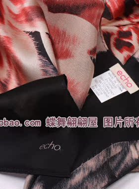 出口美国  新款真丝丝巾女桑蚕丝围巾 数码喷绘窄版长丝巾