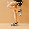 BeauToday thick-soled canvas shoes low-top sports