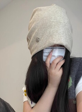 秋冬慵懒风时尚堆堆帽子女显脸小