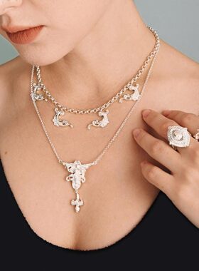 QuriouStone 26春夏新款假宝石镶嵌单层戒指高级感戒指女M星店