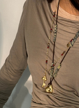 ATELIERSO倪索南瓜编绳串珠项链