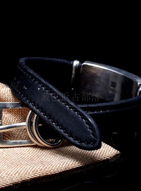 订做皮手链牛皮复古皮手镯