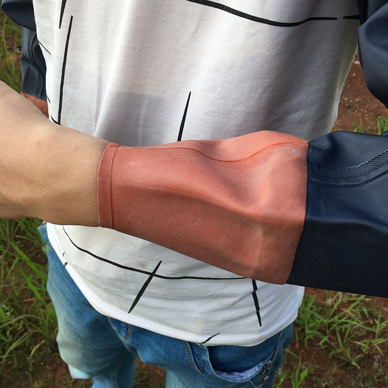 防水袖套长款水产专用袖套工作防水油杀鱼袖套卖鱼卖海鲜专用袖套,淘宝优惠券,粉丝福利购,淘宝优惠卷