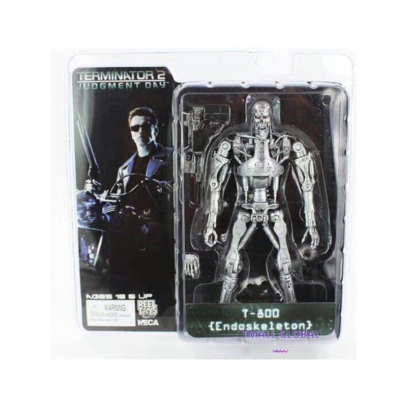 NECA7寸 终结者2 T800施瓦辛格 可动人偶公仔手办模型 - 图3