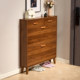 Ultra-thin shoe cabinet home door economical dump new style