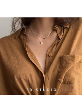 复古优雅天然淡水珍珠项链